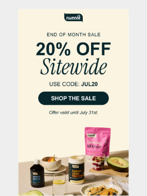 Nuzest USA - 20% Off Everything You Love