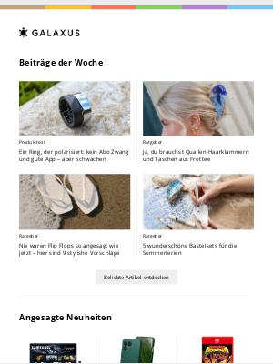 Galaxus (Switzerland) - Ein Ring, der polarisiert: kein Abo Zwang und gute App – aber Schwächen