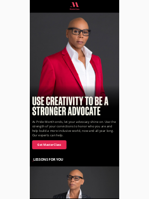 MasterClass - Challenge injustice with your creative voice