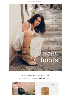 Dolce Vita - NOT TOO EARLY FOR BOOTS