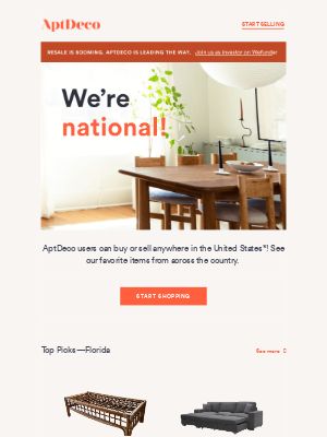 AptDeco - Our Top Picks—Nationwide