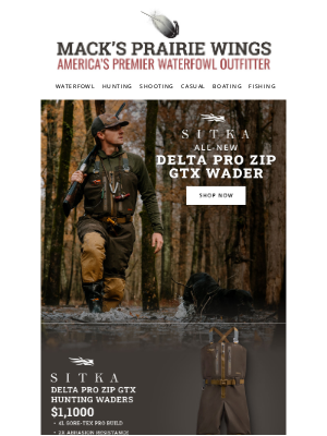 Mack's Prairie Wings - Duck Season Just Got An Upgrade