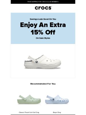 Price drop + an extra 15% Off for more savings!