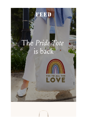 FEED Projects - 🌈 The Pride Tote is back!