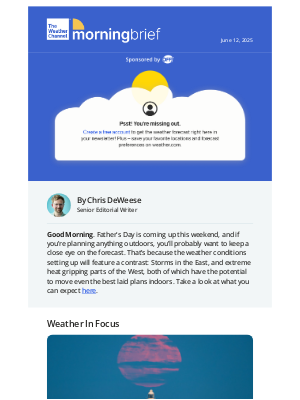 The Weather Channel - Father's Day: Indoor Plans Necessary?
