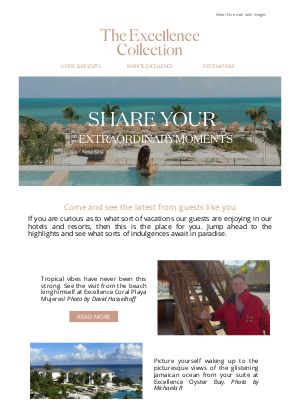 Excellence Resorts - Uncover the latest Social Spotlight, Marco!