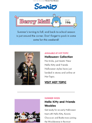 Sanrio - 🍓 Berry Mail 196 🍓