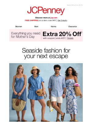 JCPenney - New & blue on the scene!
