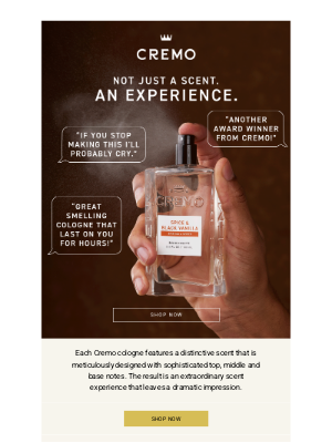 Smell great