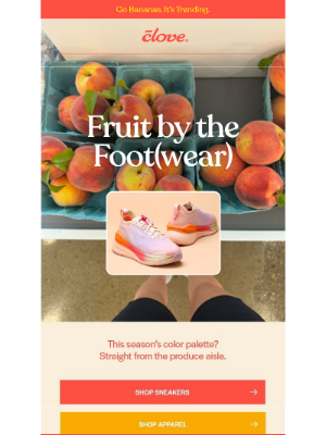 Clove - We’re wearing 🍊🍓🍋