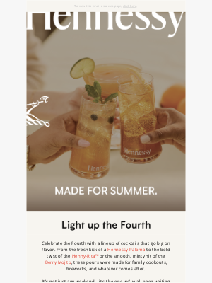 Hennessy - This is how Hennessy does the Fourth