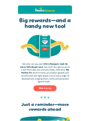 Pampers - Get the diaper size right 🥳