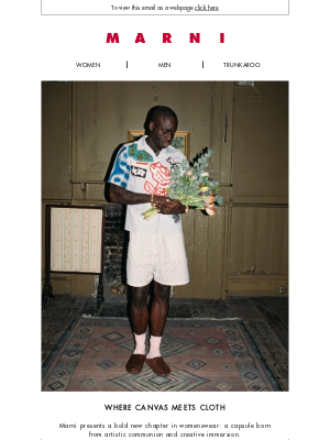 Art Comes Undone — Marni x Slawn & Soldier Collection Has Arrived