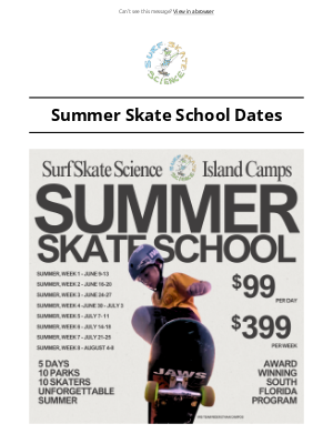 Island Water Sports - We are teaming up with Street League: Enter to Win, Meet the Pros, Get a Behind the Scenes Tour and More