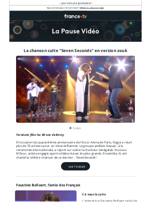 France télévision (France) - Youssou N'Dour et Kassav' réunis... 🎤