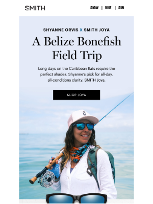 SMITH OPTICS - Take a trip to Belize with Shyanne Orvis