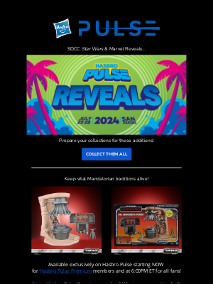 Hasbro - More SDCC reveals coming your way! 🤩