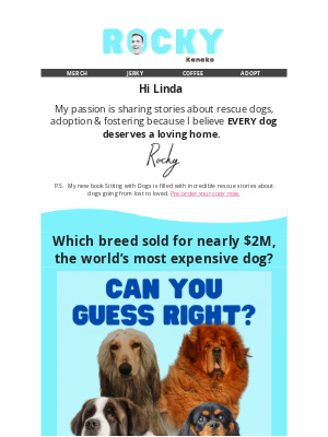 The Dog Bakery - 💸 Which Dog Breed Sold for $2 Million?