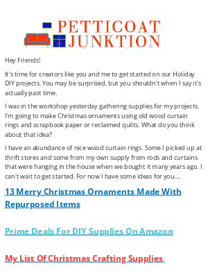 Petticoat Junktion - Merry Happenings.....