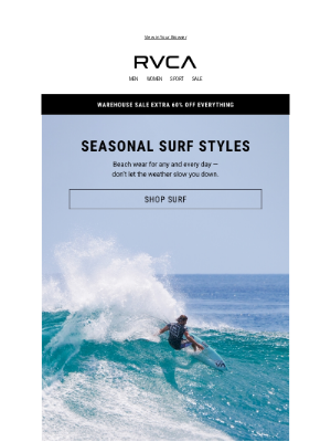 RVCA - Seasonal Surf Styles 🏄