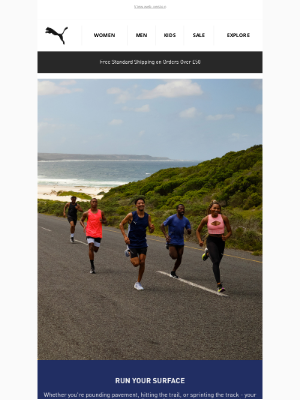 PUMA (United Kingdom) - Crush Every Surface. Trail. Road. Track.