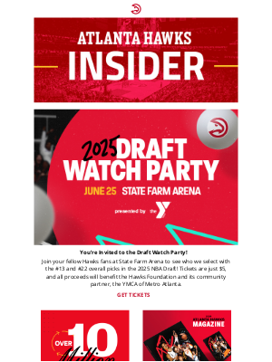 Atlanta Hawks - ICYMI: The Hawks have the #13 & #22 picks! 🎉