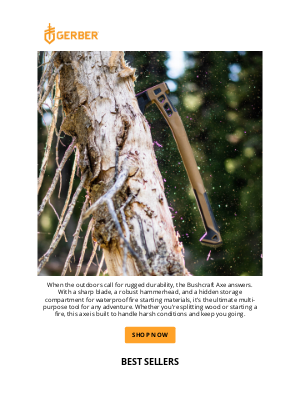 Gerber Gear - Built for the Wild: The Bushcraft Axe