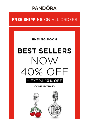 Pandora Jewelry USA - Ending Soon: Best Sellers Now on Sale