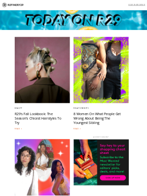 Refinery29 - 5 hair trends to try out this fall