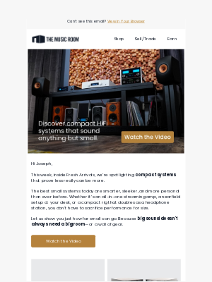 The Music Room - Small Systems With Huge Potential
