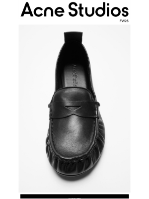 Acne Studios - Refined Leather Footwear