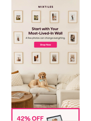 Mixtiles - Start with the Wall You See Most