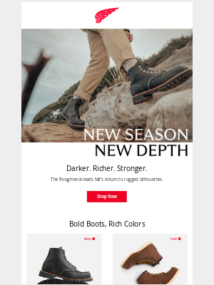 Red Wing Heritage - Bold Shades of the Season