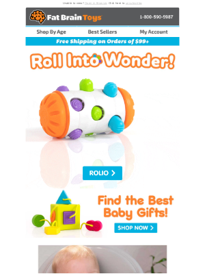 Fat Brain Rolio - Roll into Wonder!