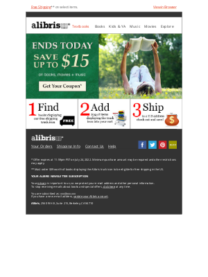 Alibris - Final Hours | Get Your $15 Coupon, clarence kareem