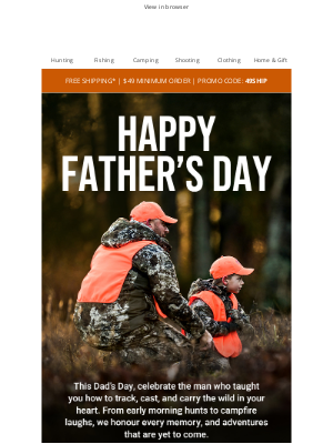 Cabela's (Canada) - Happy Father's Day!
