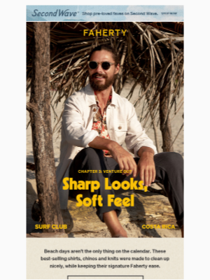 Faherty Brand - Yes, We Can Be Formal Too