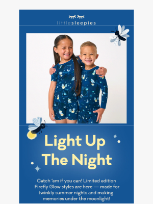 littlesleepies - JUST LANDED: Firefly Glow Is HERE! 🌌✨💛