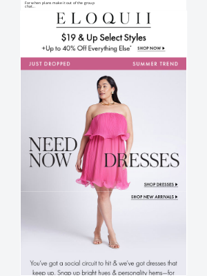 ELOQUII - THE dresses you need now