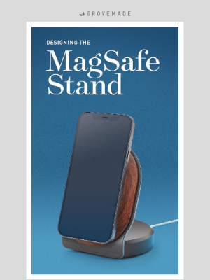 Grovemade - Product Design: The MagSafe Stand