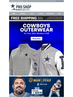 Dallas Cowboys - Cowboys Style, Cold Weather Approved!