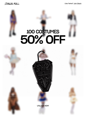 Dolls Kill - 50% OFF COSTUMES!?!!?!?!?😍