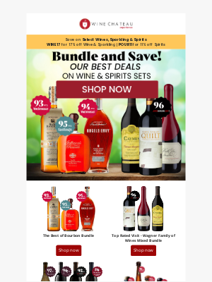 Wine Chateau - Cheers to Dad: Top Gift Bundles!