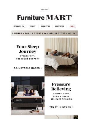 The Furniture Mart - The Beginning of Better Sleep…