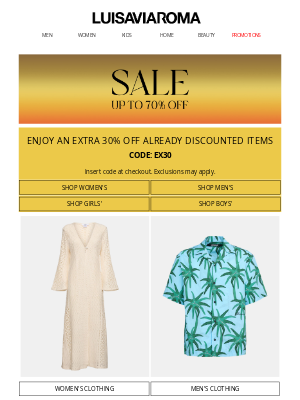 luisaviaroma.lvr - Your Summer Wardrobe with an Extra 30% Off Sale Items
