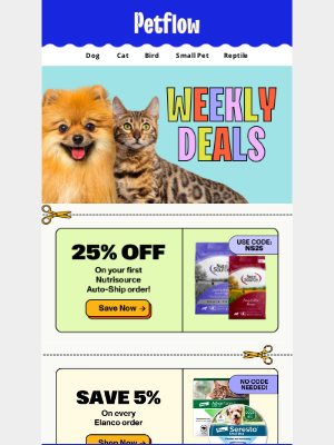 PetFlow - You Have New Deals from Petflow!