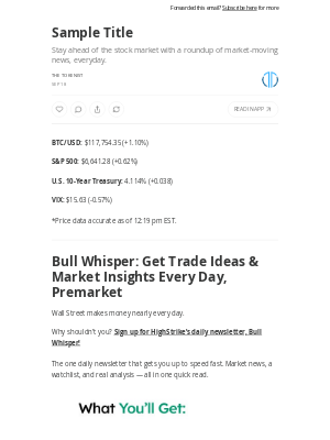 Tokenist - Sample Title
