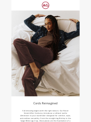AG Jeans - A New Take on Fall Textures