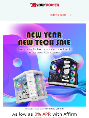 iBUYPOWER - New year new tech 💻