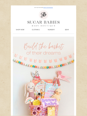 Sugar Babies - 🐰 Build the Basket of their Dreams 🐰